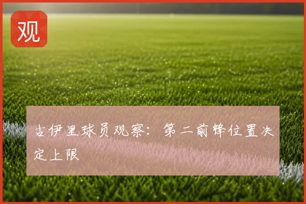 古伊里球员观察：第二前锋位置决定上限